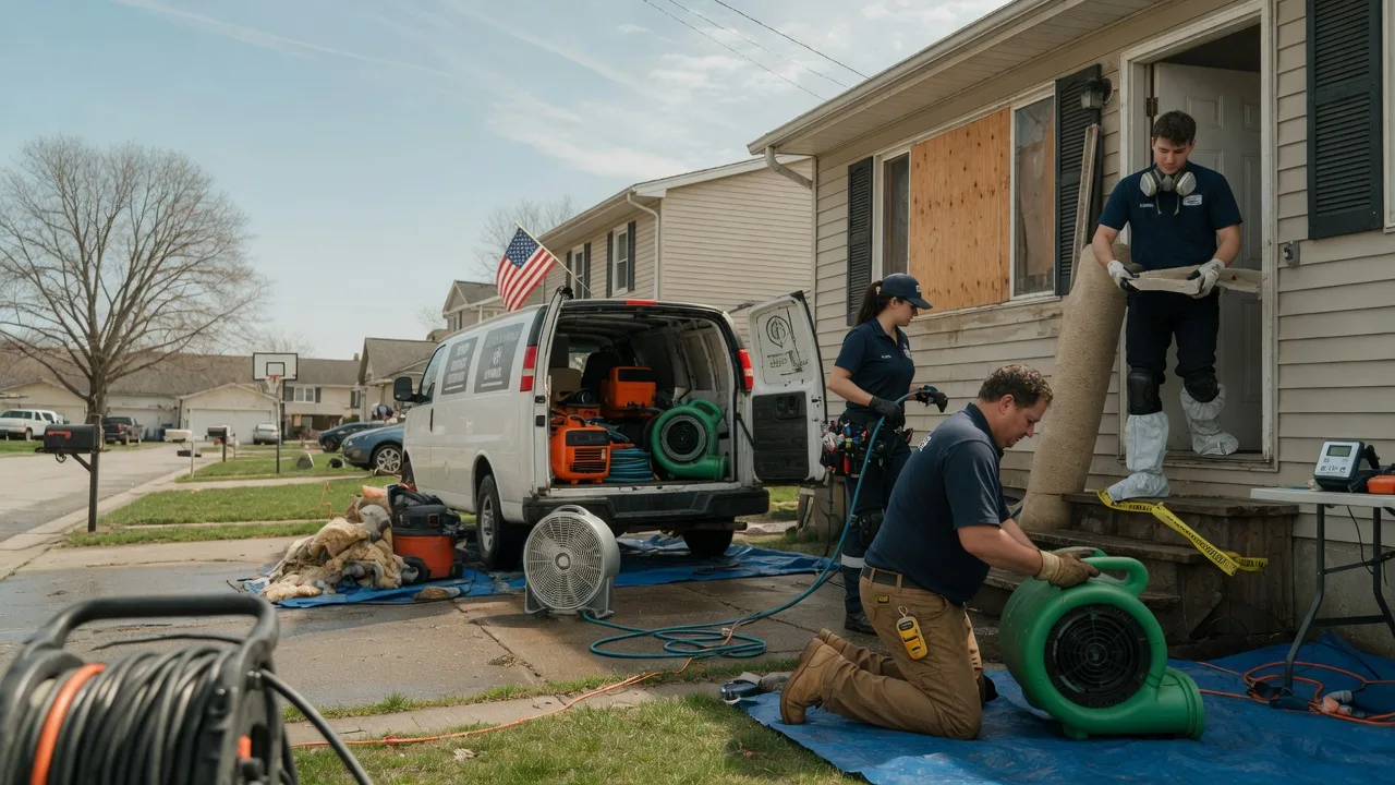 Water Damage Restoration in Maywood, IL near me